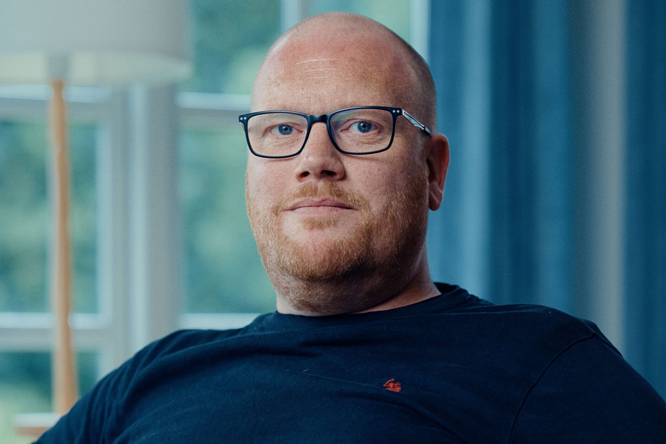 Portrett av Knut-Erik avdelingsleder i Stendis barnevern