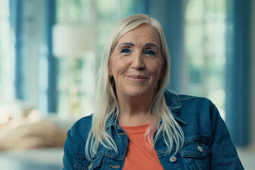 Kvinnelig middeladrende barnevernsansatt.