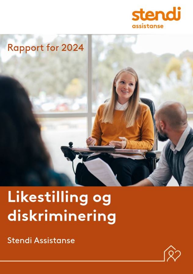 Forside Likestillings og diskrimineringsrapport Stendi Assistanse 2024